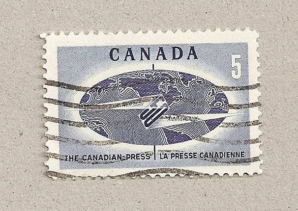 La prensa canadiense