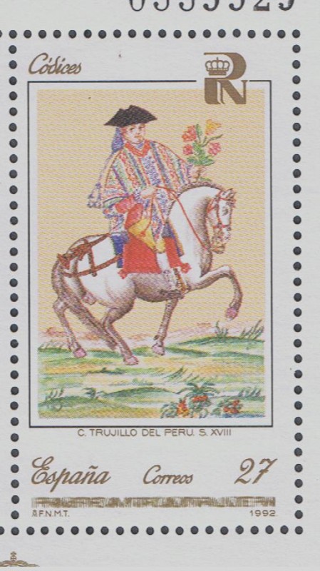 Edifil  3233  Patrimonio Artístico Nacional.  Códices.   