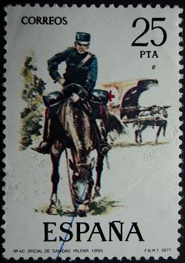 Oficial de Sanidad Militar / 1865