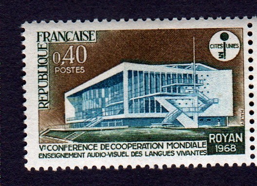 CONFERENCE DE COOPERATION MONDIALE ENSEIGNEMENT AUDIO-VISUEL DE LANGUES VIVANTES-ROYAN 1968