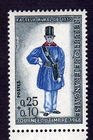 JOURNÉE DU TIMBRE - FACTEUR RURAL DE 1830
