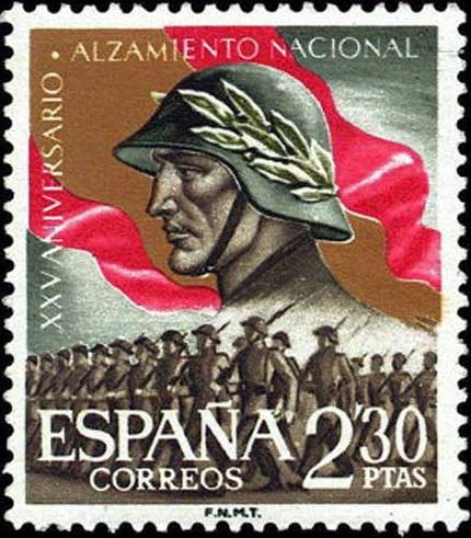 XXV aniversario del Alzamiento Nacional