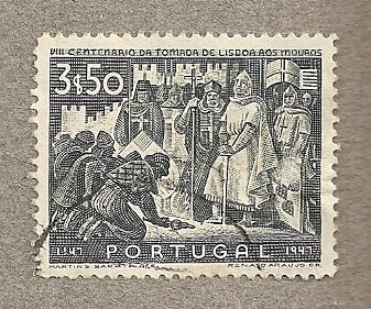 Conquista de Lisboa a los moros