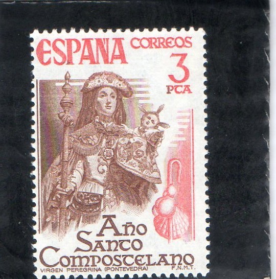 2306- Virgen Peregrina ( Pontevedra ) -Año Santo Compostelano