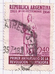 1º aniversario de la Revolución Libertadora