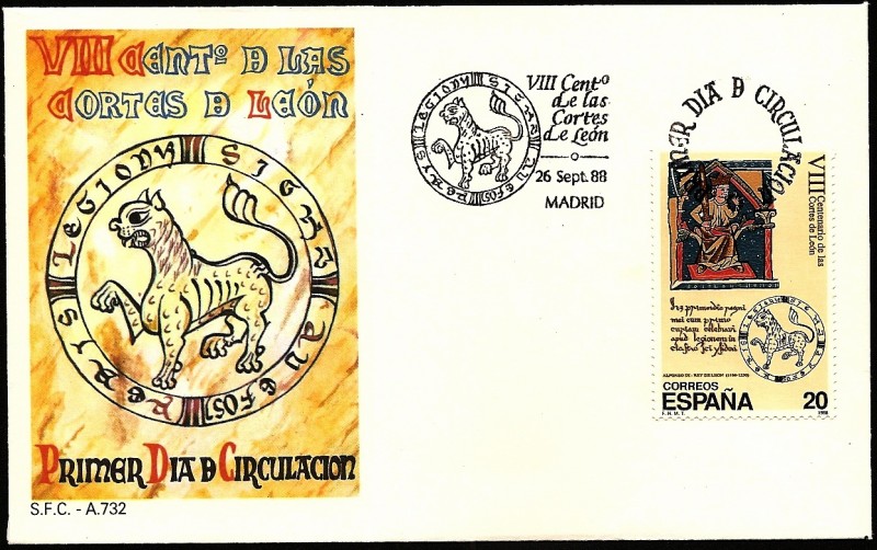 VIII centenario de las Cortes de León - SPD