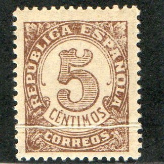 745-  Cifras. República Española.