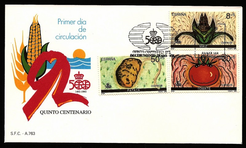 V Centenario del descubrimiento de América  - SPD