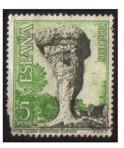 (1807) Serie Turística. Ciudad Encantada (Cuenca)