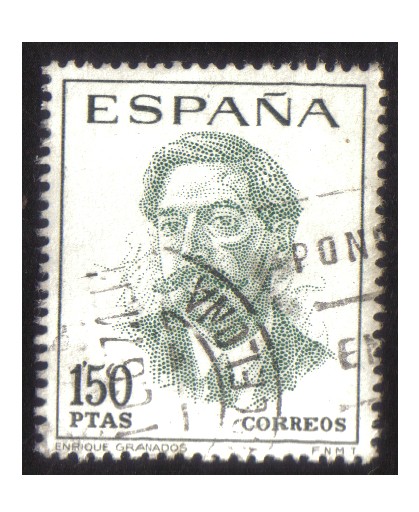 (1831) Centenario de Celebridades. Enrique Granados