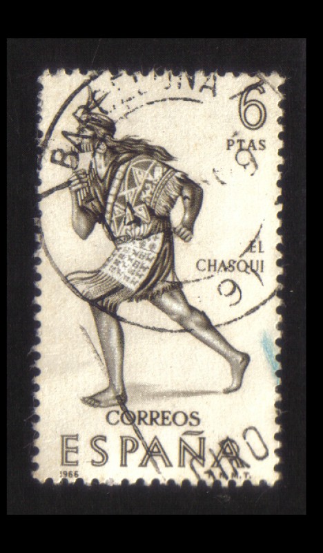 (1757) Forjadores de América. El Chasqui