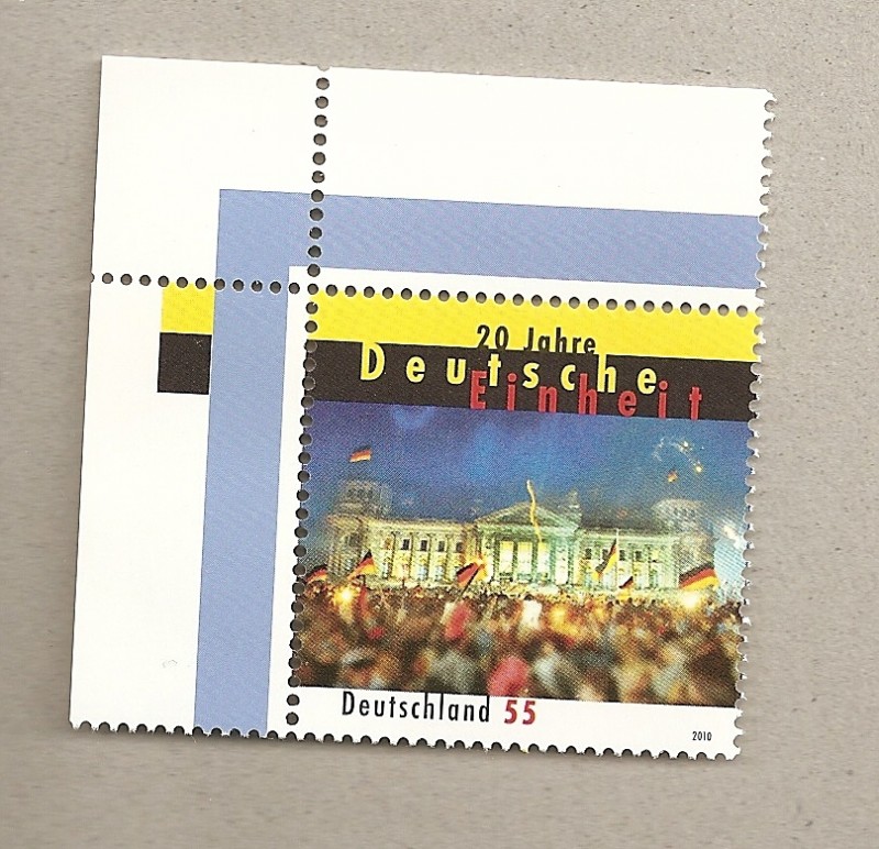 20 Aniv. de la unificación de Alemania
