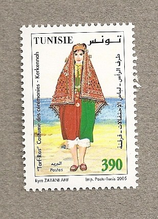 Tarf Ras, vestido de ceremonias