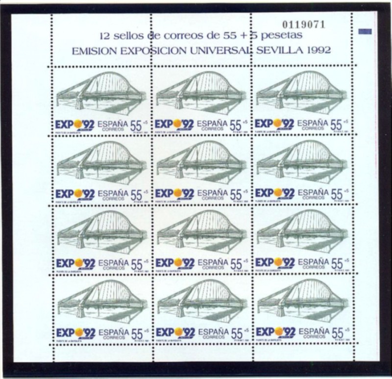 12 de Febrero Exposición Universal de Sevilla 1992