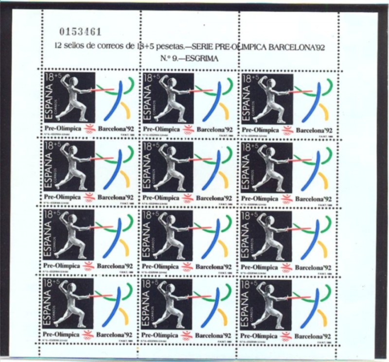 3 de Octubre Barcelona 92 III Serie Pre-Olimpica