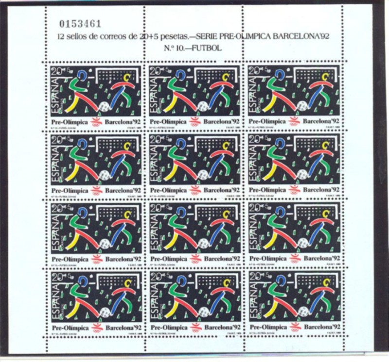3 de Octubre Barcelona 92 III Serie Pre-Olimpica