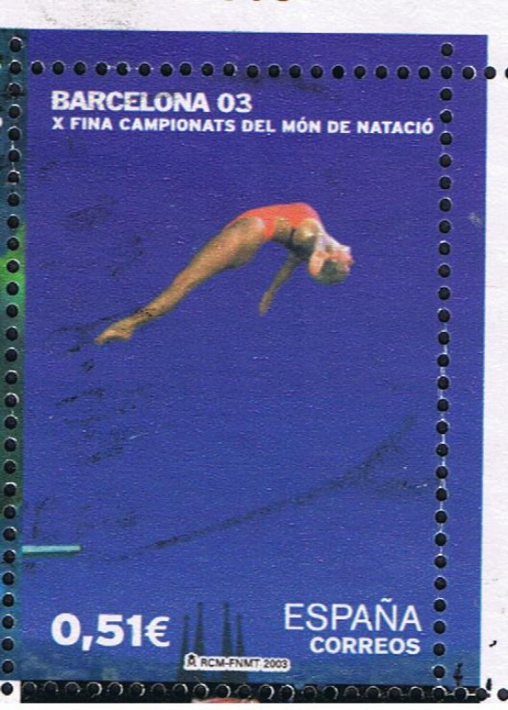 Edifil  3990  Barcelona 2003 XFINA   