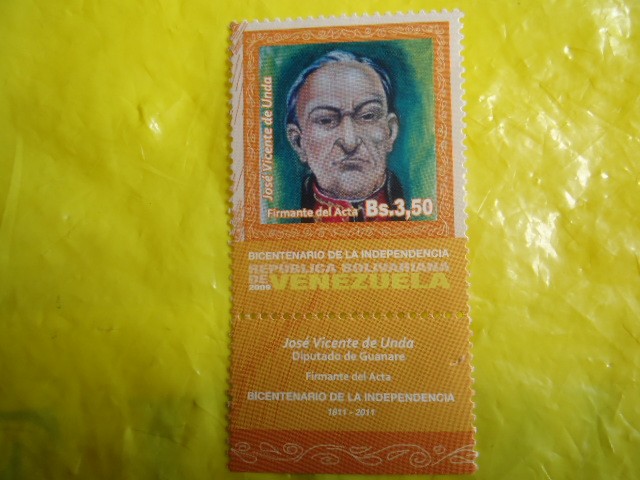 José Vicente de Unda(Firmante del acta de Independencia de la Rep. de Venezuela