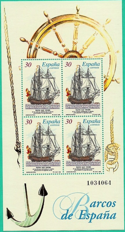 Barcos de época - Navío San Telmo HB