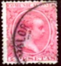 1889-1899 1de Octubre Alfonso XIII Tipo Pelon