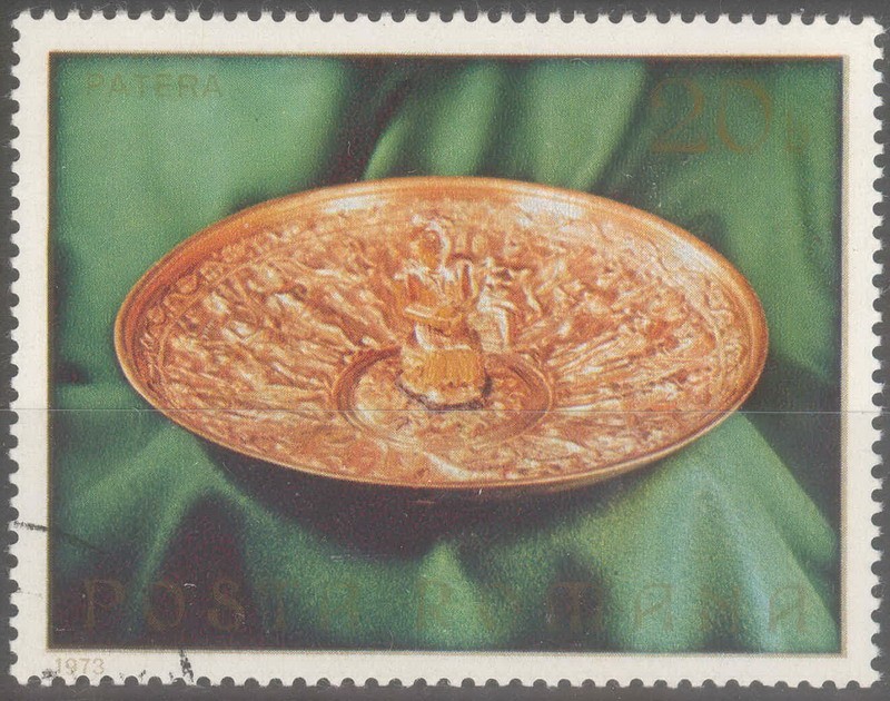 RUMANIA_SCOTT 2429 PLATO. $0.20