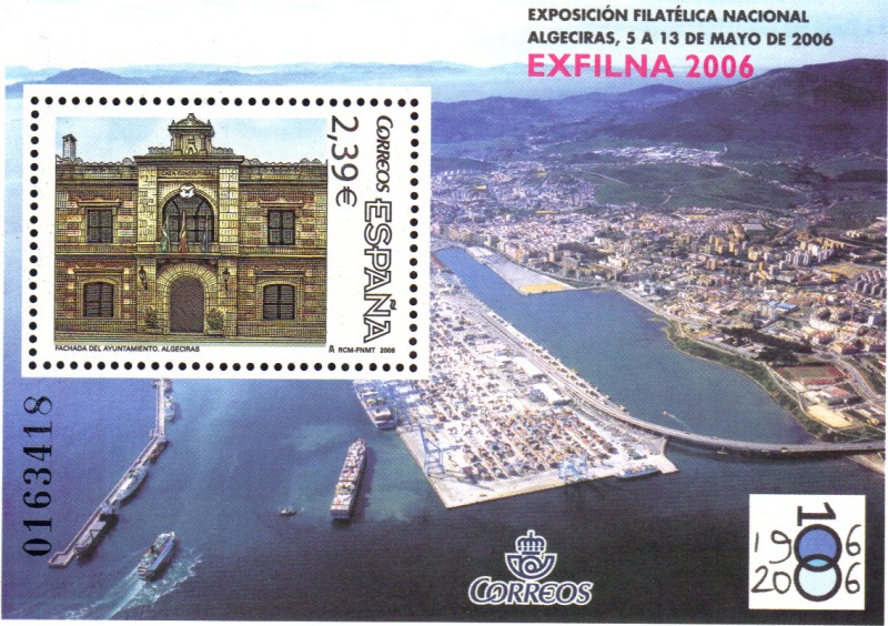 EXFILNA 2006 FACHADA DEL AYUNTAMIENTO DE ALGECIRAS