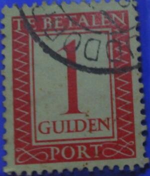 1947 TE BETALEN 1 GUILDEN HOLANDA