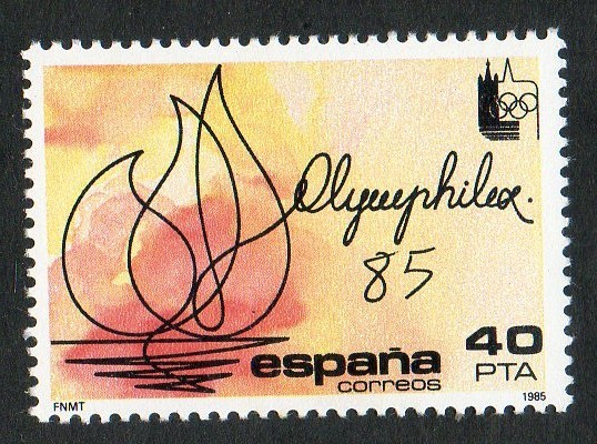 2781- EXPOSICIÓN INTERNACIONAL DE FILATELIA OLÍMPICA OLYMPHILEX.