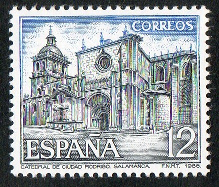 2836-  PAISAJES Y MONUMENTOS. CATEDRAL DE CIUDAD RODRIGO ( SALAMANCA ).