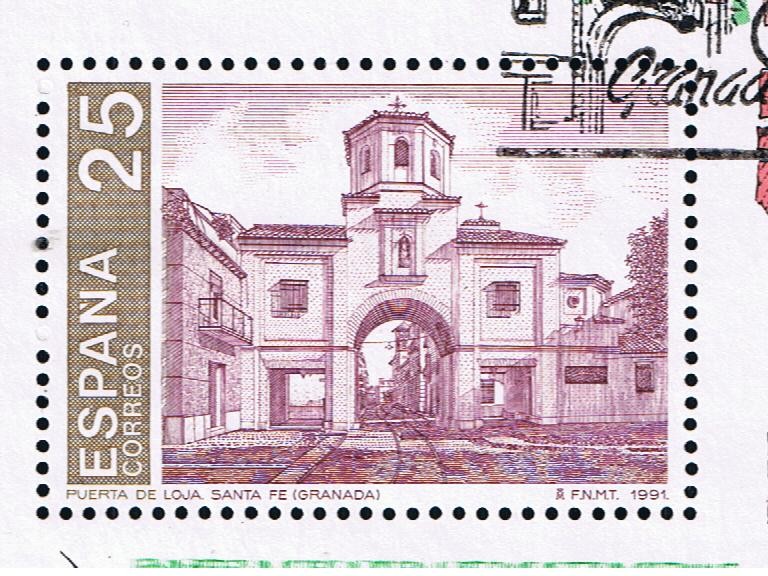Edifil  3108  Granada¨92   V Cente. de la Fundación de Santa Fe.  
