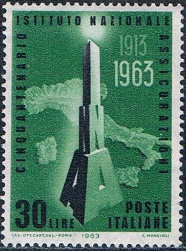 CINCUENTENARIO DEL INSTITUTO NACIONAL DE SEGURIDAD. Y&T Nº 887