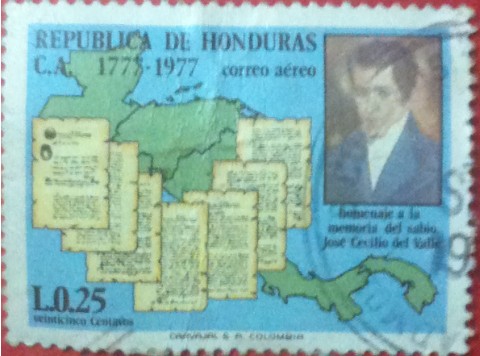 HOMENAJE A LA MEMORIA DEL SABIO JOSE CECILIO DEL VALLE