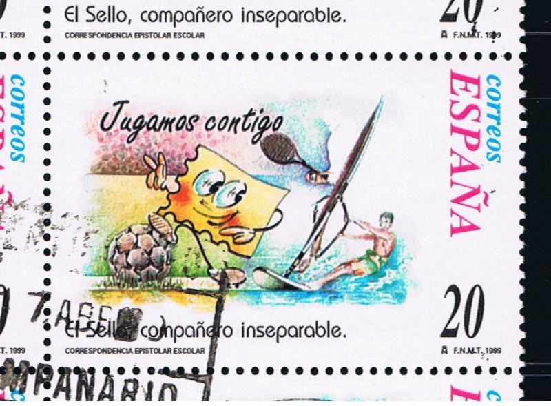 Edifil  3673  Correspondencia Epistolar Escolar.  