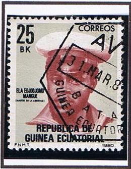 Scott  40  martires de la independencia (Ela Edjodjono Mangue)