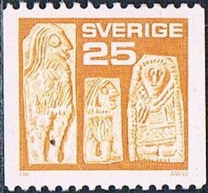FIGURAS EN ORO DE EKETORP DE LOS SIGLOS VI ó VII. Y&T Nº 877