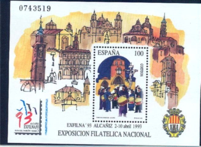 2 de Abril Exposición filatelica Nacional 