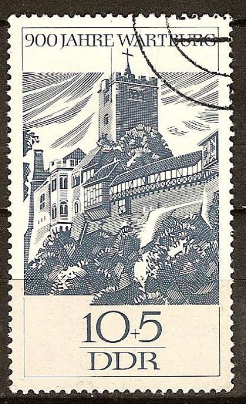 900 años Wartburg (DDR).