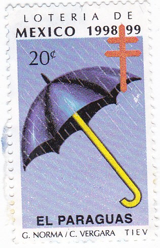 Loteria de Mexico 1998-99 -EL PARAGUAS