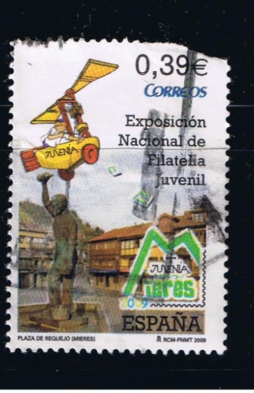 Edifil  4523  Exposición Nacional de Filatelia Juvenil. Juvenia¨ 2009.  