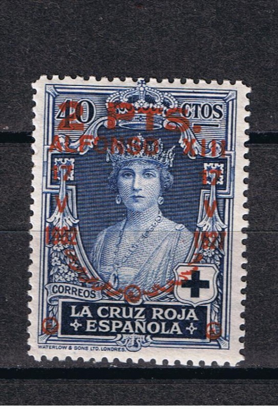 Edifil  383  XXV Aniver. de la Jura de la Constitución por Alfonso XXIII.  