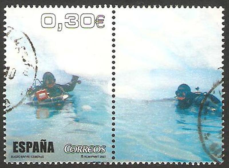 SH 4345 A - Al filo de lo imposible, buceo entre icebergs