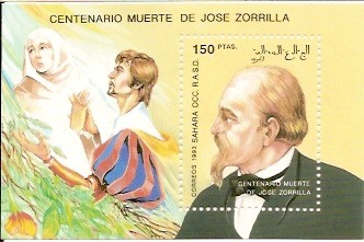 Sahara occidental centenario Jose Zorrila