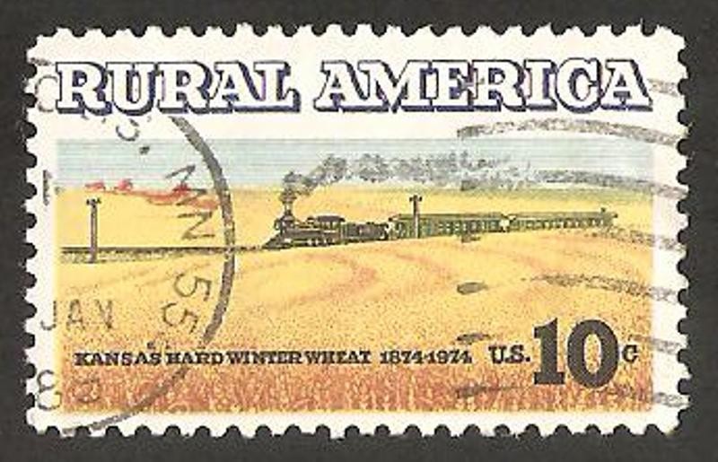 1035 - centº de la cultura del trigo en invierno en kansas
