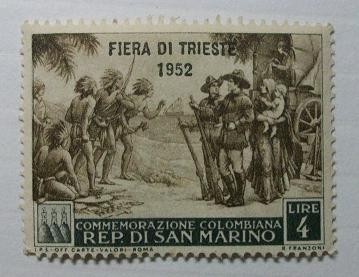 Muestra de la feria de Trieste en 1952.