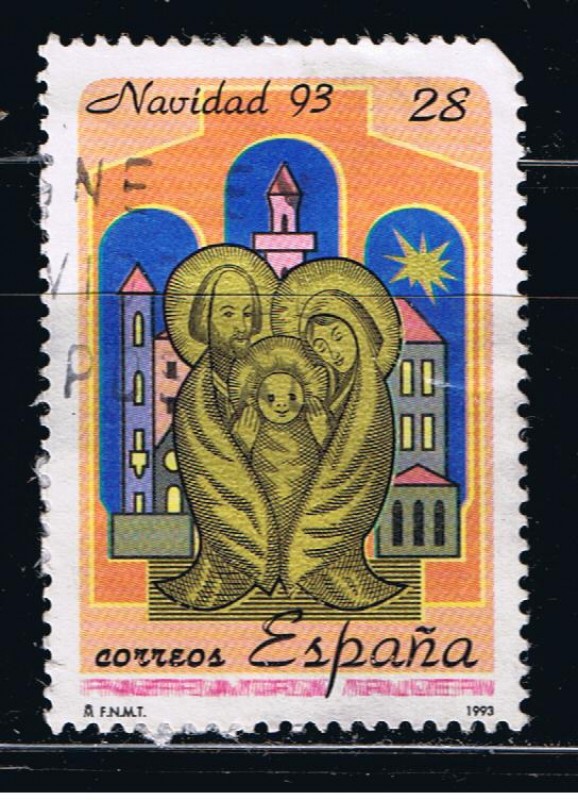 Edifil  3274  Navidad ¨93    