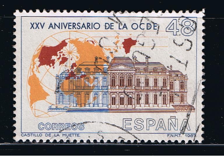Edifil  2874  XXV aniver. de la OCDE. 