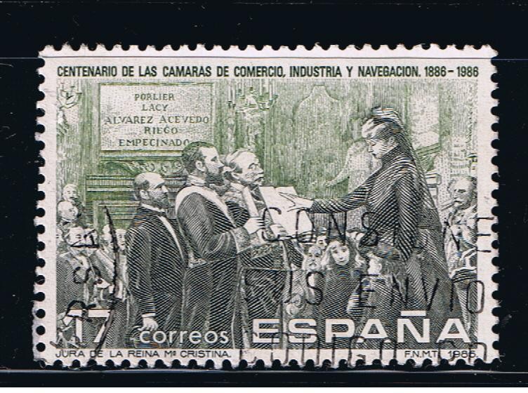 Edifil  2845  I Cente. de la creación de las Cámaras de Comercio, Industria y Navegación.  