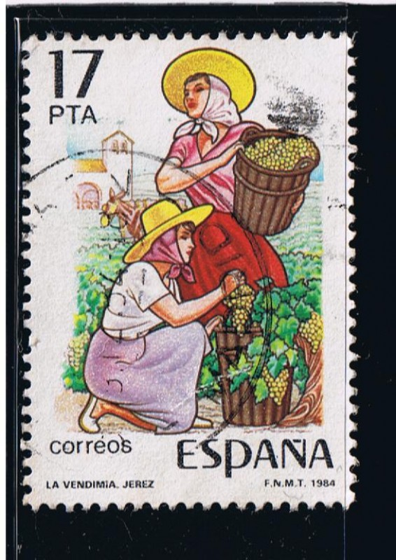 Edifil  2747  Grandes fiestas populares españolas.  
