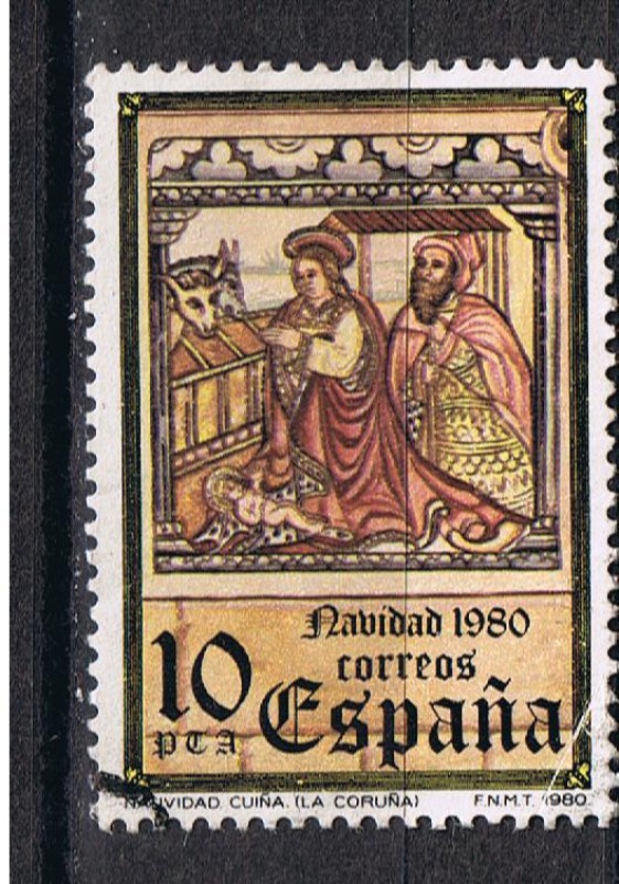 Edifil  2593  Navidad´80  