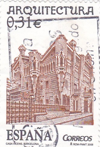arquitectura-casa vicens  Barcelona